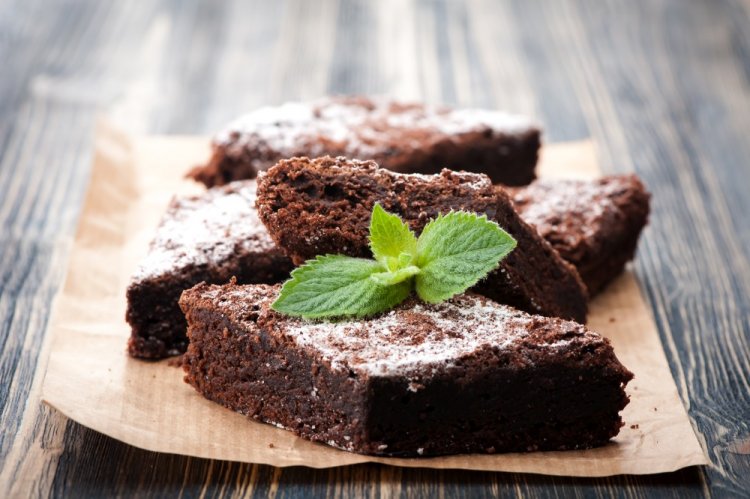 Healthy Brownies with Rice Flour
