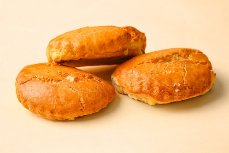 Sochniki with Ham, Mushrooms, and Cheese