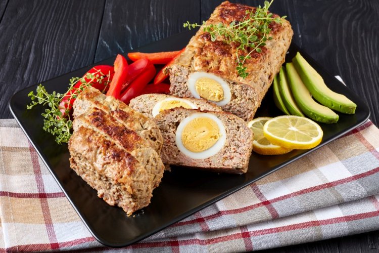 Meatloaf with Egg