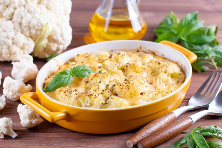 Cauliflower and Minced Meat Casserole