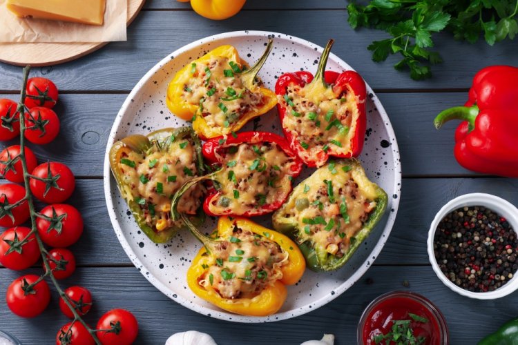 Stuffed Peppers in the Oven