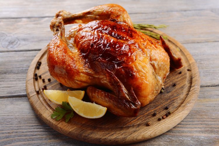 Baked Chicken with Honey and Paprika