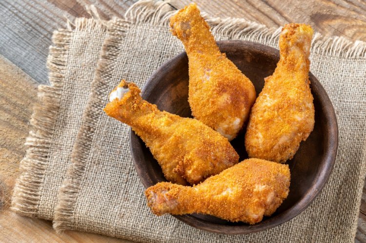 Crispy Chicken in Breadcrumbs