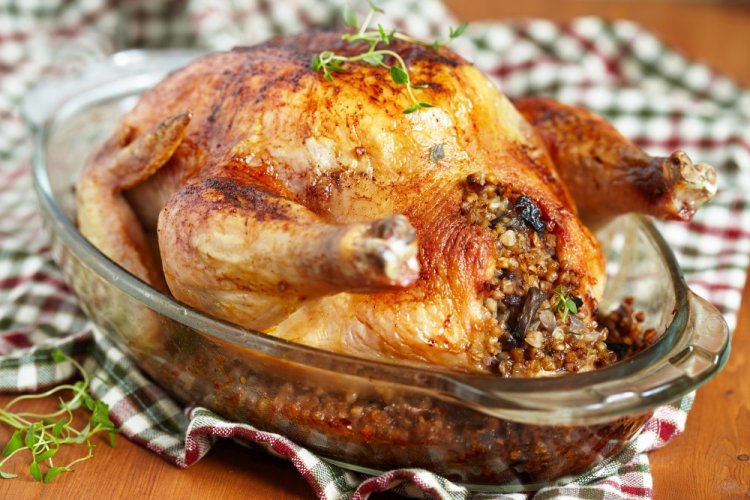 Stuffed Crispy Chicken in the Oven