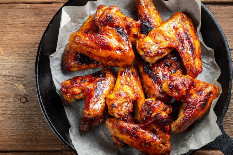 Crispy Wings in Jam