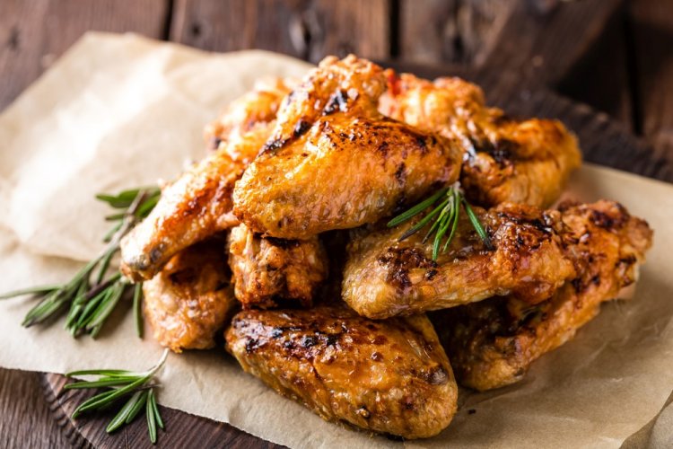 Crispy Chicken Wings in Mayonnaise
