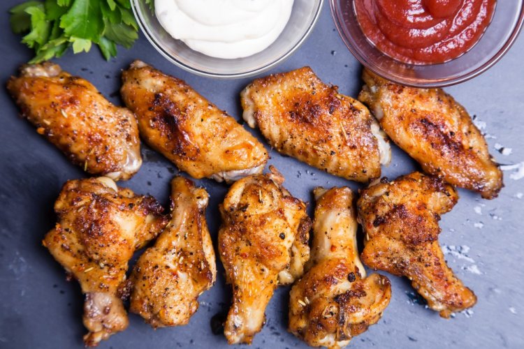 Crispy Wings in Mustard