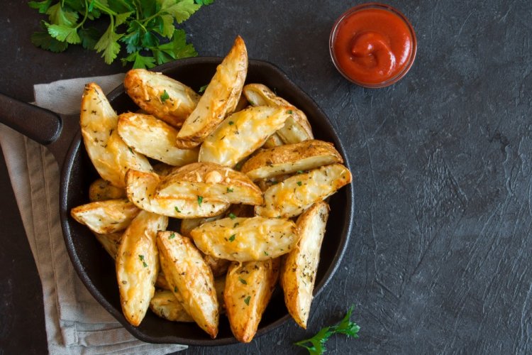 Crispy Potatoes with Mayonnaise