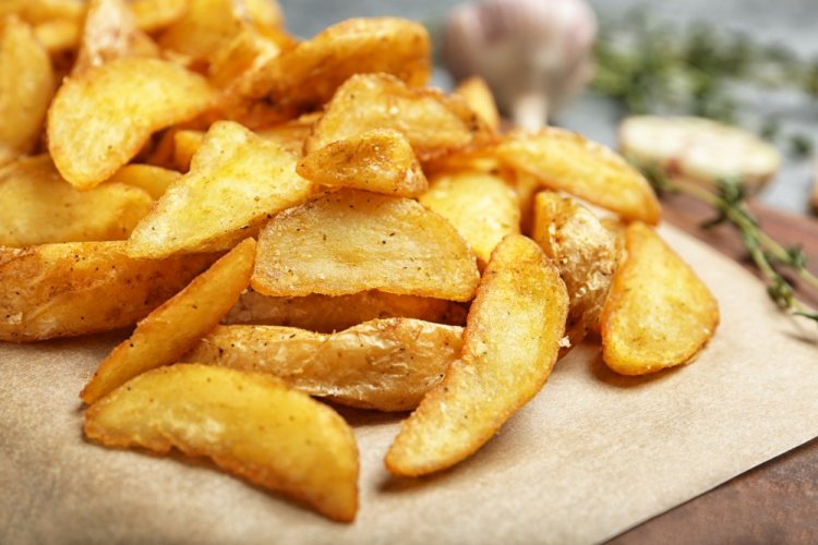 Crispy Potatoes with Mustard in the Oven