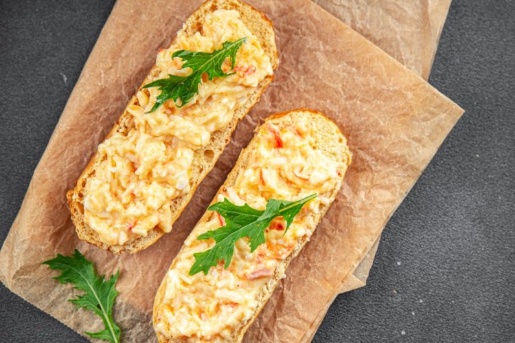 Crab Stick, Egg, and Mayonnaise Spread