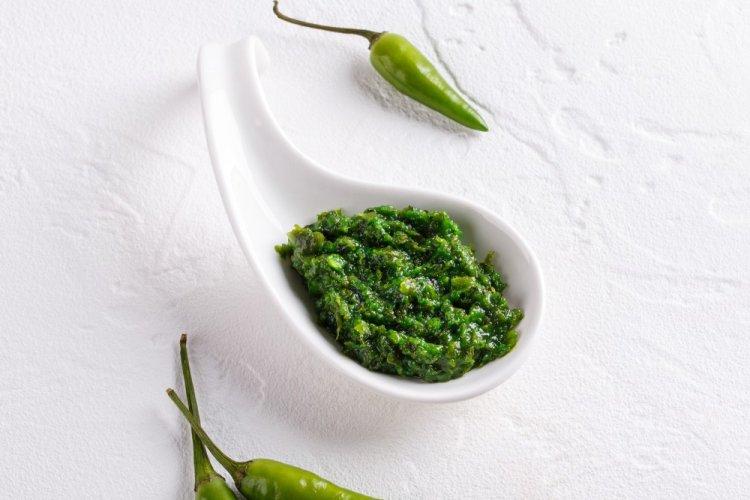 Green Adjika with Mint and Basil