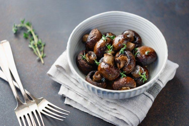 Grilled Mushrooms with Balsamic