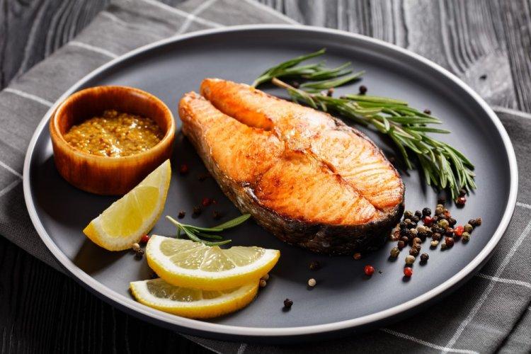 Trout Steaks in the Oven