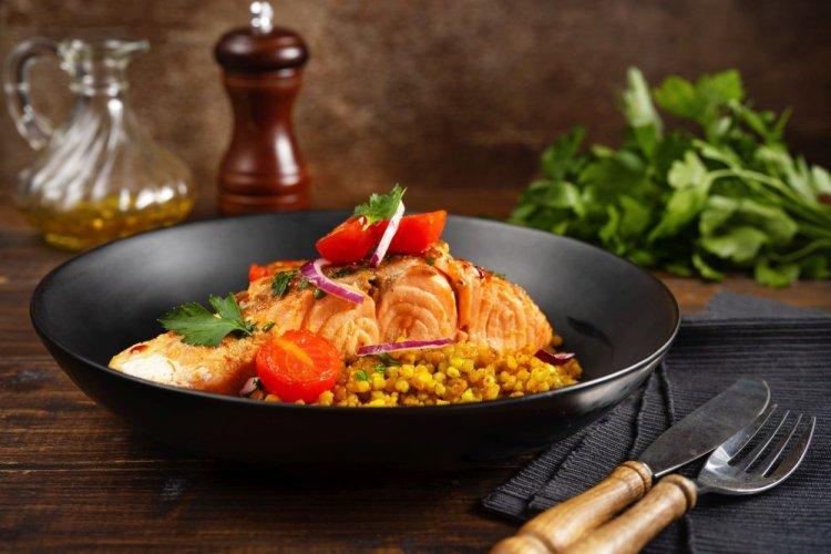 Baked Trout in Tomato Sauce in the Oven