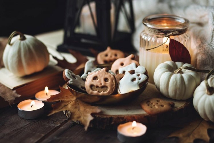 Galletas de Halloween con glaseado