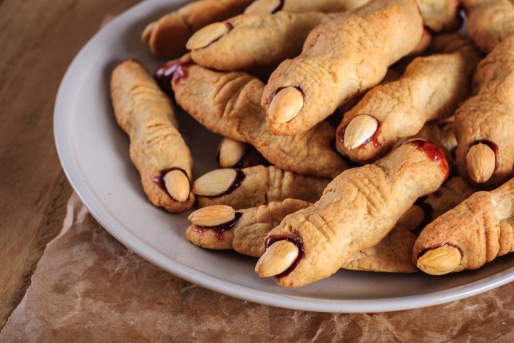 Galletas «Dedos de bruja»