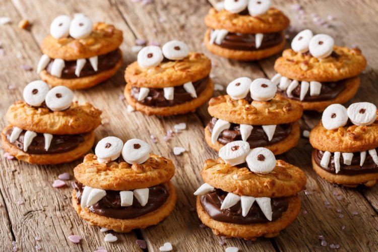 Galletas de calabaza para Halloween