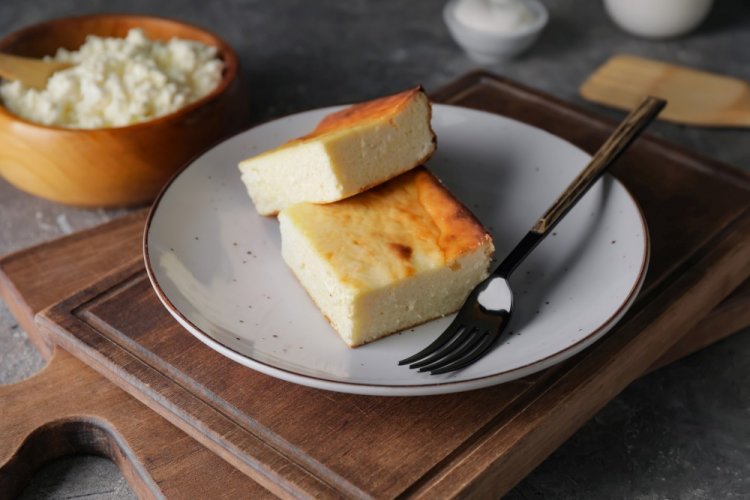 Classic Cottage Cheese Casserole in a Multicooker