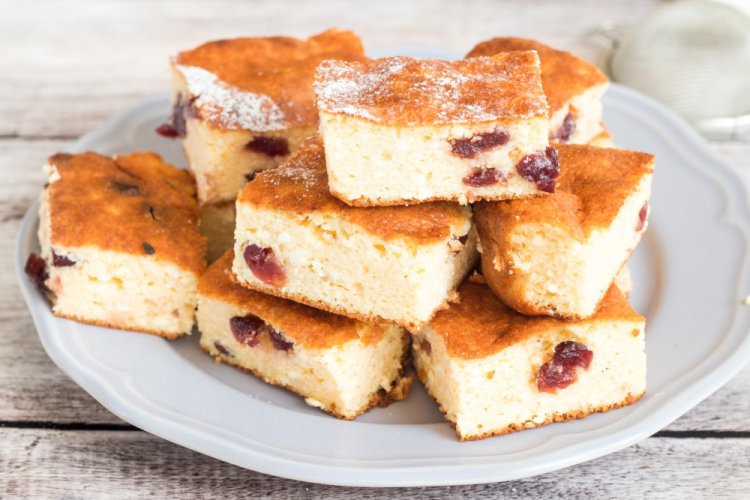 Eggless Cottage Cheese Casserole in a Multicooker