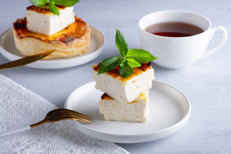 Cottage Cheese Casserole with Condensed Milk in a Multicooker