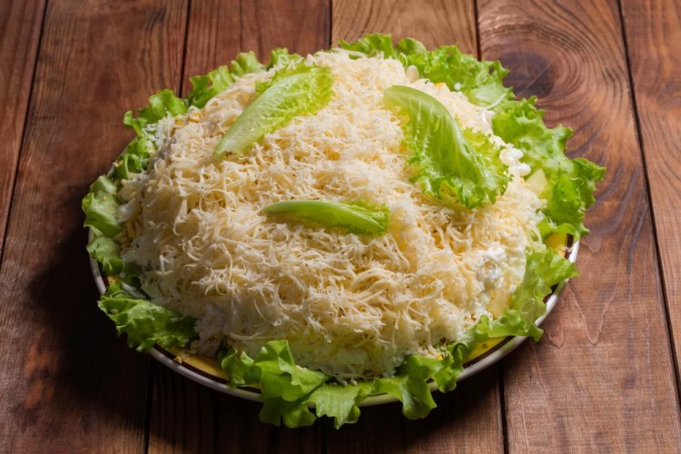 Corn, Chicken, and Pineapple Salad