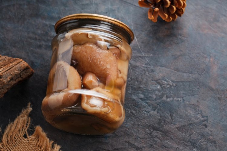 Pickled Blewits without Sugar for Winter