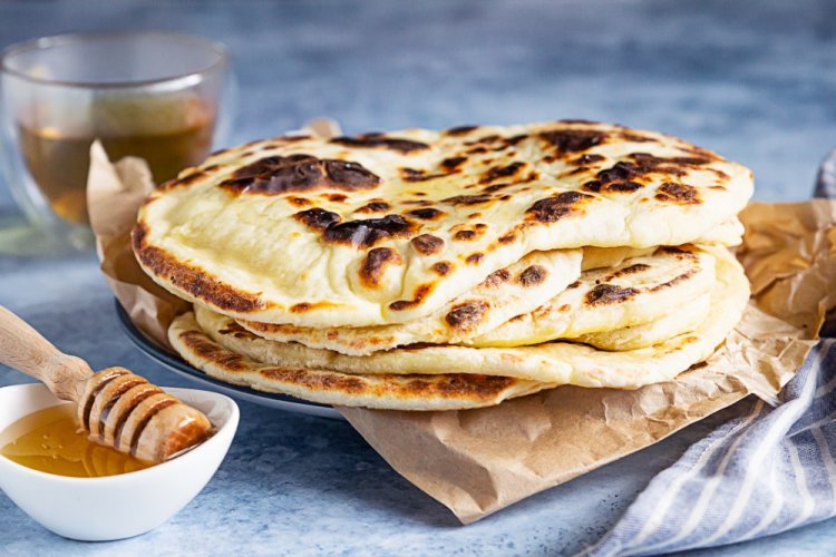 Tortitas dulces en sartén