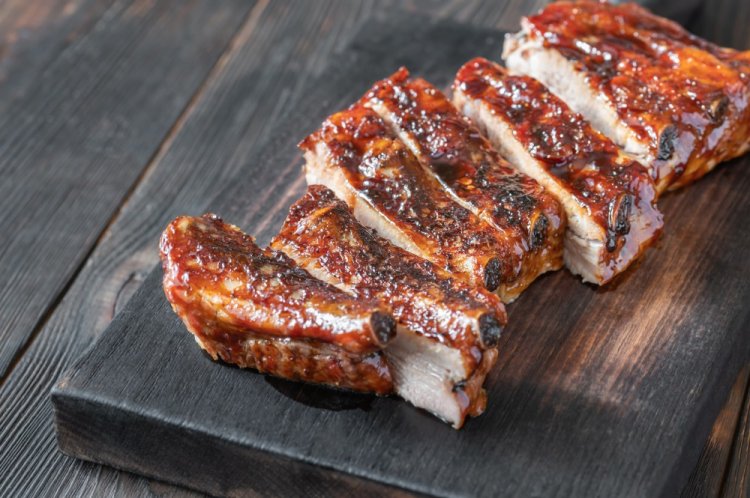 Tender Pork Ribs in an Air Fryer