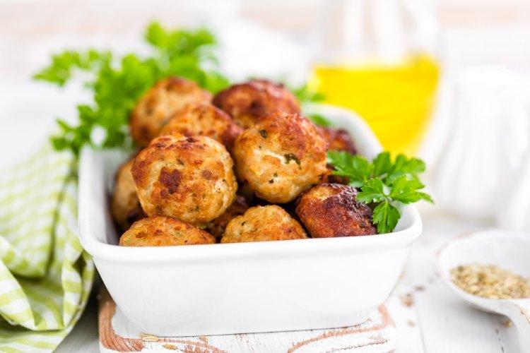 Chicken Meatballs in an Air Fryer