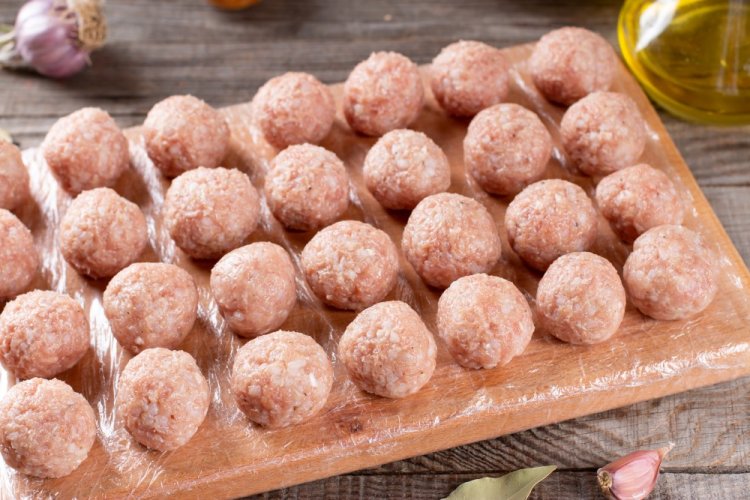 Fish Meatballs for Freezing