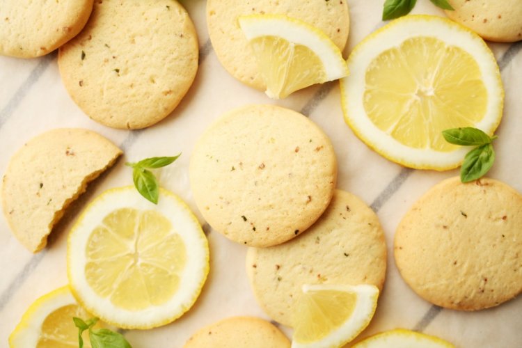 Lemon Cookies with Margarine
