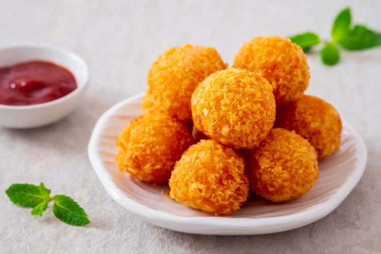 Bolitas de queso en sartén