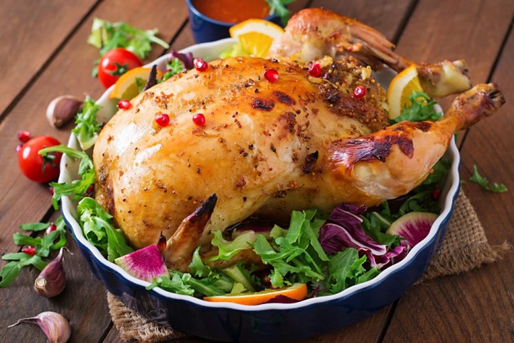 Baked Chicken with Rice