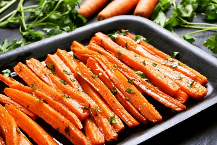 Baked Carrots with Honey