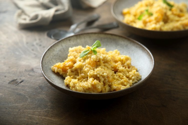 Pilaf with Pumpkin and Couscous