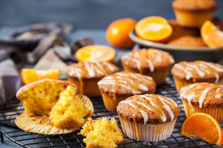 Orange Muffins for New Year's