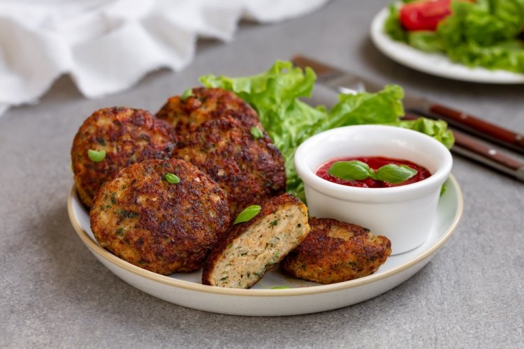 Meat Patties with Herbs