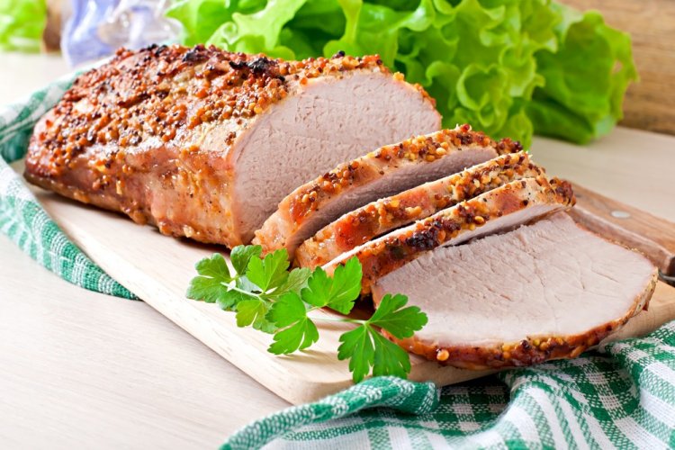 Roasted Veal with Rosemary and Garlic