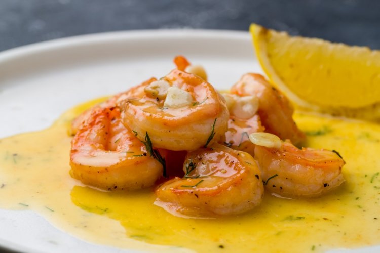 Shrimp in Orange Sauce for New Year's