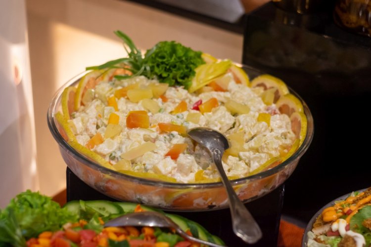 Ensalada de pavo y naranjas para Año Nuevo