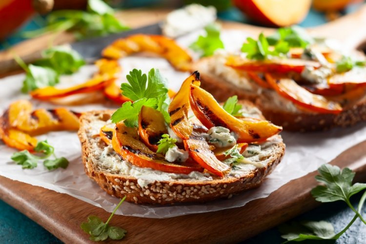 Canapés de calabaza