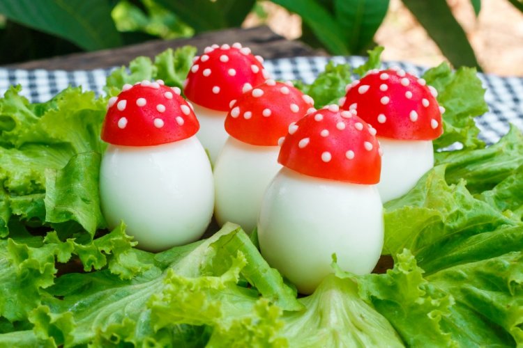 Quail Egg Mushrooms