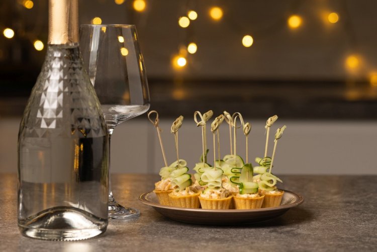 Ricotta and Cucumber Tartlets