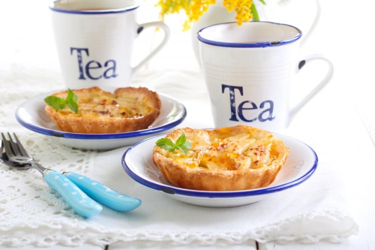 Ricotta and Pear Tartlets