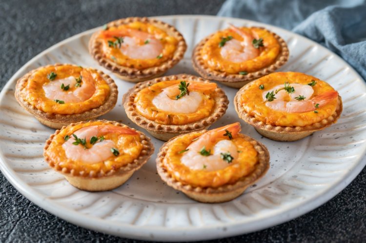 Ricotta and Shrimp Tartlets