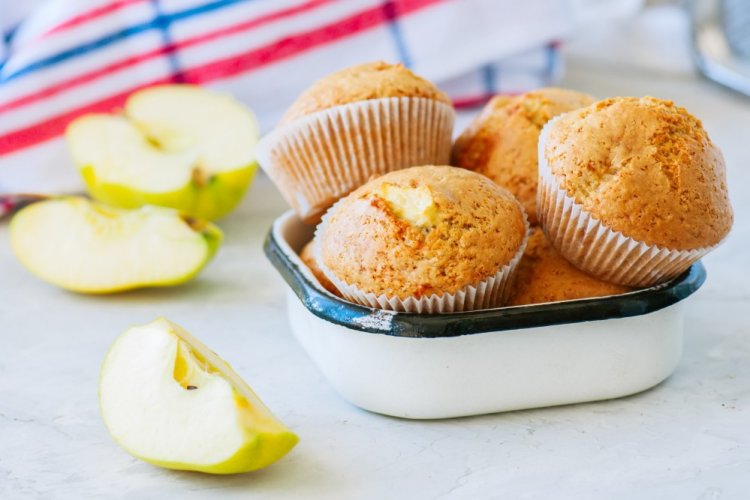 Apple Muffins in an Air Fryer