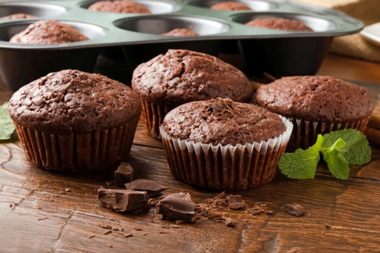 Chocolate Muffins in an Air Fryer