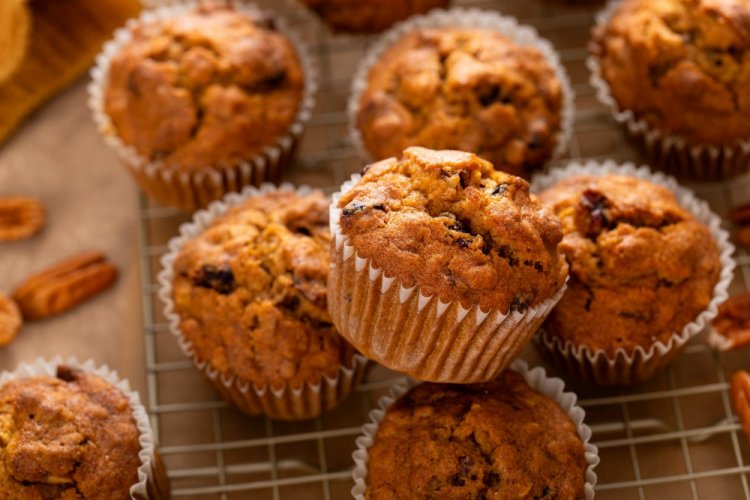 Candied Fruit Muffins in an Air Fryer