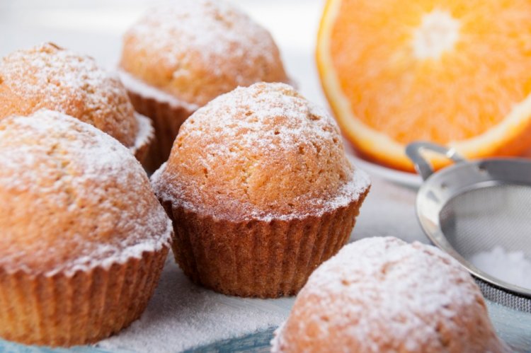 Orange Muffins in an Air Fryer