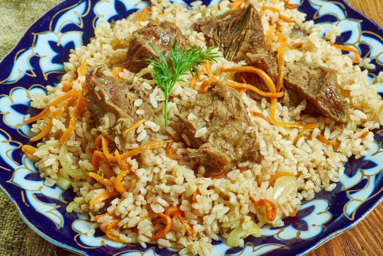 Pilaf en freidora de aire